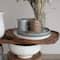 Hello Honey® 21" Natural Long Acacia Wood Oval Serving Tray